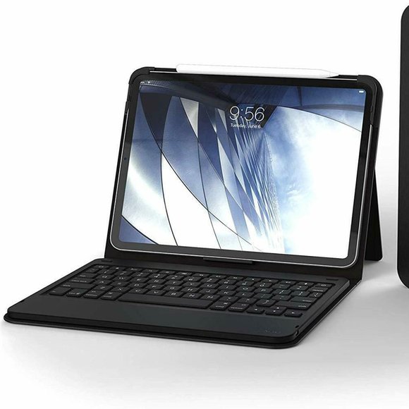 ZAGG Messenger Folio Case with Bluetooth Tablet Keyboard for iPad Pro 11" (2018) - Picture 1 of 11